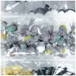 konfetti halloween 3d zdechle robaki i kosciotrupy mix arpex 100 szt