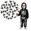 konfetti halloween czarne pajaki partypal 50 szt