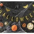 konfetti halloween nietoperze czarno zlote partypal 15 g