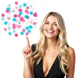 konfetti happy birthday kolorowe mix amscan 15 g