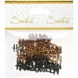 konfetti happy halloween zloto czarne santex 10 szt