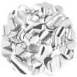 konfetti koleczka foliowe srebrne partypal 15 g