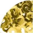 konfetti metalizowane liczba 50 zlote partydeco 15 g