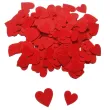 konfetti papierowe serca serduszka walentynki czerwone