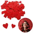 konfetti papierowe serca serduszka walentynki czerwone