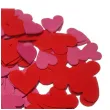 konfetti papierowe serca serduszka walentynki czerwono rozowe