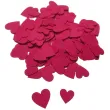 konfetti papierowe serca serduszka walentynki rozowe fuksja