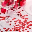 konfetti serca czerwony partydeco 25 mm 10 g