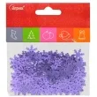 konfetti sniezynki fioletowy 15g