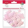 konfetti sniezynki rozowy jasny titanum 30g