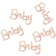 konfetti twinkle twinkle baby love rozowo zloty ginger ray 14 g
