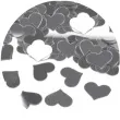 konfetti zakochane serca srebrne stoklasa 12x15 mm