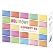 koperty kolorowy mix b6 maki 100 szt