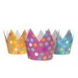 korona party grochy papierowa 6 szt