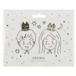 korony party krol i krolowa balu partydeco 2 szt