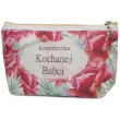 kosmetyczka kochanej babci roze giftmania 22x12 5 cm