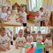 koszulka dziecieca z nadrukiem dla chlopca dziewczynki dzien kropki biala do przedszkola 104