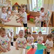 koszulka dziecieca z nadrukiem dla chlopca dziewczynki dzien kropki biala do przedszkola 140