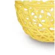 koszyczek papierowy plecionka zolta okragly aliga