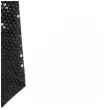 krawat z cekinami czarny godan 38 5 cm