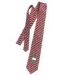 krawat z otwieraczem czerwone paski ootb