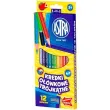 kredki olowkowe trojkatne mix astra 12 szt