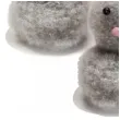 kroliczki dekoracyjne szare 5 cm aliga 3 szt