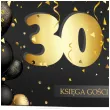 ksiega gosci album pamiatkowy na zdjecia i podpisy 30 urodziny glamour dekoracja