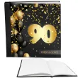 ksiega gosci album pamiatkowy na zdjecia i podpisy 90 urodziny glamour dekoracja