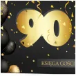 ksiega gosci album pamiatkowy na zdjecia i podpisy 90 urodziny glamour dekoracja