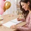 ksiega gosci album pamiatkowy na zdjecia i podpisy dowolne urodziny personalizacja rozowa