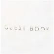 ksiega gosci guest book partydeco biala 20 x 24 5 cm 22 kartki