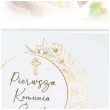 ksiega gosci komunia swieta gold line glamour 31x22 cm