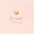 ksiega gosci sweet memories partydeco rozowy pudrowy 20 x 20 5 cm 22 kartki