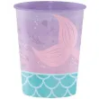 kubeczek plastikowy mermaid shine creative converting 473 ml