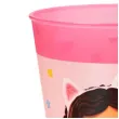 kubeczek plastikowy wielorazowy gabbys dollhouse rozowy jasny procos 250 ml