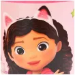 kubeczek plastikowy wielorazowy gabbys dollhouse rozowy jasny procos 250 ml