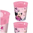 kubeczek plastikowy wielorazowy myszka minnie rozowy procos 250 ml 4 szt