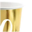 kubeczki 30 urodziny gold partydeco 220 ml 6 szt