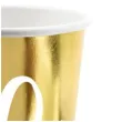 kubeczki 50 urodziny gold partydeco 220 ml 6 szt