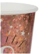 kubeczki papierowe 18 urodziny holo rozowe zloto santex 270 ml 10 szt