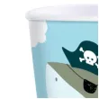 kubeczki papierowe ahoj piraci amscan 250 ml 8 szt