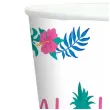 kubeczki papierowe aloha party congee 250 ml 6 szt
