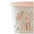 kubeczki papierowe baby shower baby in bloom rose gold amscan 266 ml 8 szt