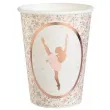 kubeczki papierowe balerina santex 250 ml 10 szt