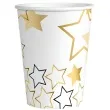 kubeczki papierowe celebrate gwiazdki bialy 200 ml 8 szt