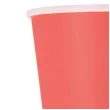 kubeczki papierowe classic czerwony unique 270ml 8 szt