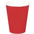 kubeczki papierowe classic xl czerwony folat 350 ml 8 szt