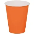 kubeczki papierowe classic xl pomaranczowy folat 350 ml 8 szt