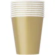 kubeczki papierowe classic zloty unique 270ml 8 szt